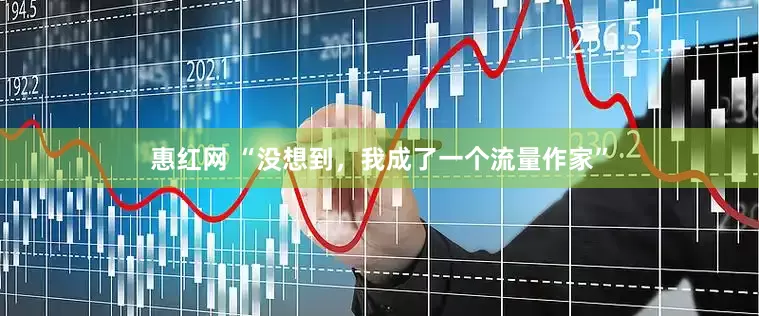 惠红网 “没想到，我成了一个流量作家”